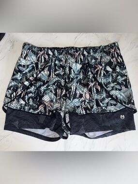 Maaji Evo running shorts leaf enchanted spirit l sport floral